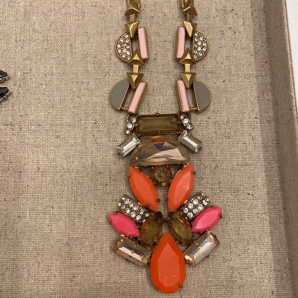 Stella & Dot Set Of 2 Statements Necklaces, Lengt… - image 3